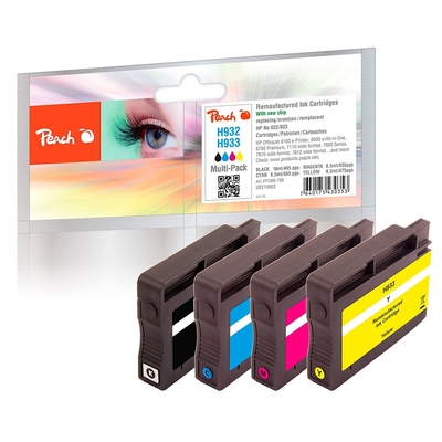 Product Συμβατό Μελάνι Peach HP Nr.932/933 MultiPack REM,KOM base image