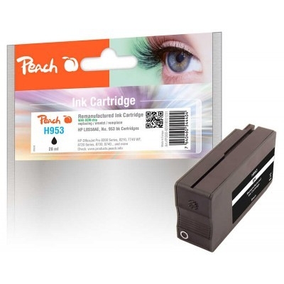 Product Συμβατό Μελάνι Peach HP Nr.953 Black with OEM Chip remanufactured base image