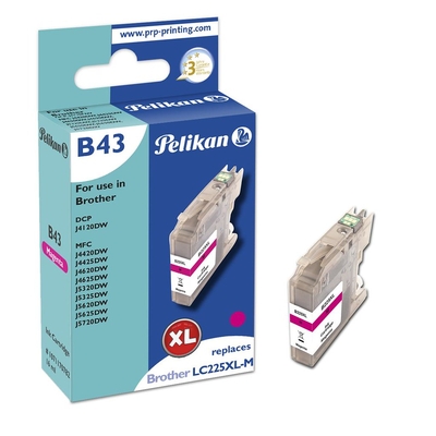 Product Συμβατό Μελάνι Pelikan Brother B43 LC225XL ma Magenta compatible base image