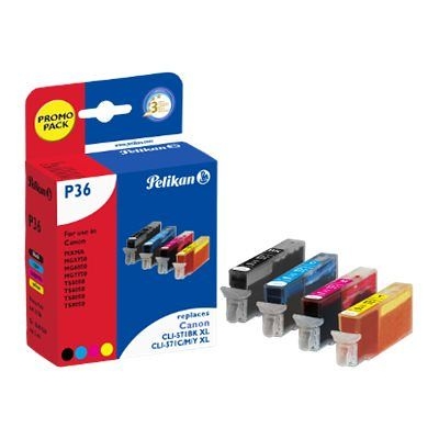 Product Συμβατό Μελάνι Pelikan Canon P36 4er-Pack Multipack compatible base image