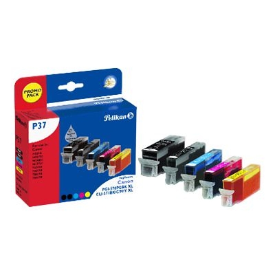 Product Συμβατό Μελάνι Pelikan Canon P37 5er-Pack Multipack compatible base image