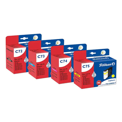 Product Συμβατό Μελάνι Pelikan Canon PGI-2500XL Multi Pack B/C/M/Y base image