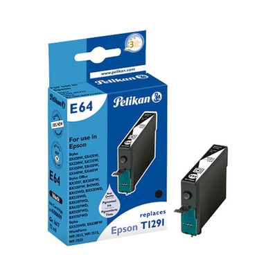 Product Συμβατό Μελάνι Pelikan Epson E64 T1291 Black compatible base image