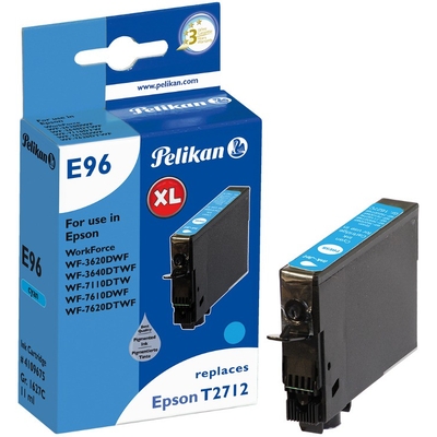 Product Συμβατό Μελάνι Pelikan Epson E96 T2712 cyan compatible base image
