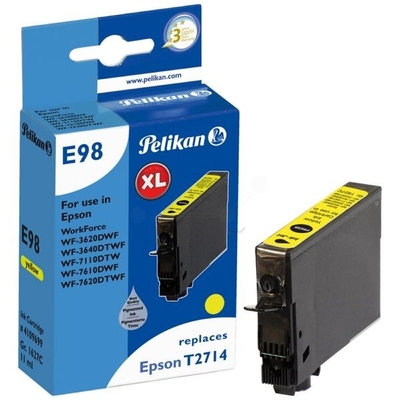 Product Συμβατό Μελάνι Pelikan Epson E98 T2714 Yellow compatible base image