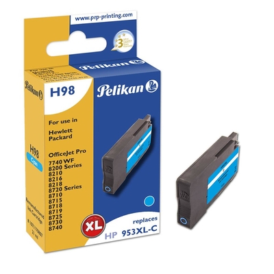 Product Συμβατό Μελάνι Pelikan HP H98 F6U16AE HP953XL cyan remanufactured base image
