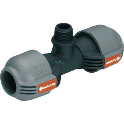 Product Σύνδεσμος Ποτίσματος Gardena sprinkler system T-pieces 25 mm x 3/4"-male thread base image