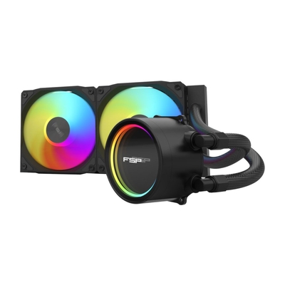 Product Υδρόψυξη Επεξεργαστή FSP WAK AE24 B 240mm LGA:1851/AMD:AM5 ARGB All-in-One Black base image