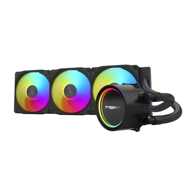 Product Υδρόψυξη Επεξεργαστή FSP WAK AE36 B 360mm LGA:1851/AMD:AM5 ARGB All-in-One Black base image