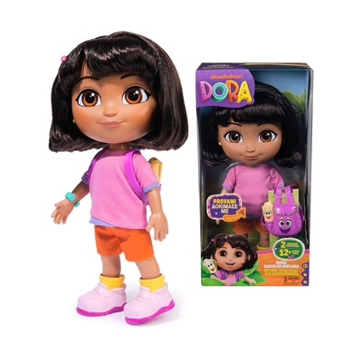 Product Κούκλα Spin Master Dora: Ντόρα Τραγούδι και Εξερέυνηση (Μιλάει Ελληνικά) base image