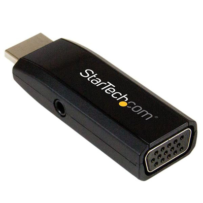 Product Αντάπτορας DisplayPort σε HDMI Startech HD2VGAMICRA Μαύρο base image