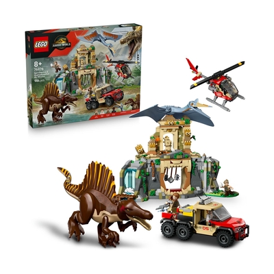 Product Lego Jurassic World: Spinosaurus & Quetzalcoatlus Air Mission (76976) base image