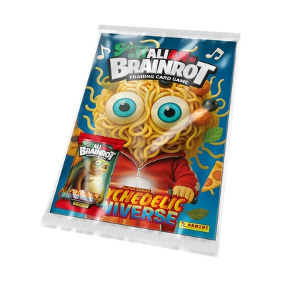 Product Επιτραπέζιο Παιχνίδι Panini Italian Brainrot: Alpha - Psychedelic Starter Pack (1 Album plus 1 Pack of 7 Cards) base image