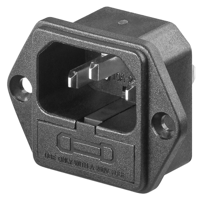 Product Πρίζα AC chassis Goobay 11261, με ασφάλεια base image