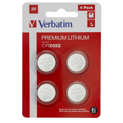 Product Μπαταρίες Verbatim CR2032 Single-use Lithium base image