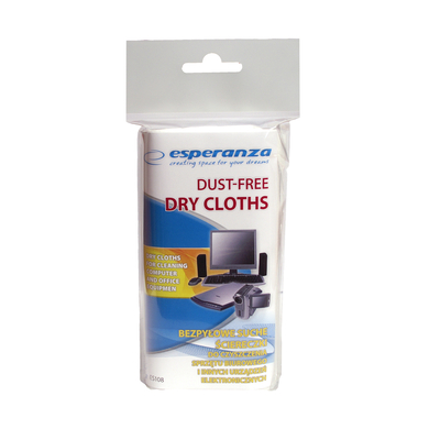 Product Μαντηλάκια Καθαρισμού Esperanza ES108 Dry dust-free cloth base image