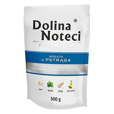 Product Υγρή Τροφή Σκύλων Dolina Noteci Premium Trout 500g base image