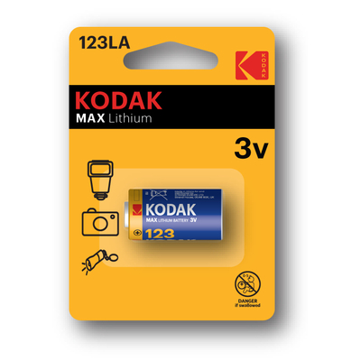Product Μπαταρία Λιθίου Kodak 30956223 Single-use CR123 base image