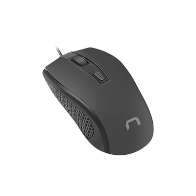 Product Ποντίκι Ενσύρματο Natec Optical HOOPOE 2 1600 DPI, USB, Black base image