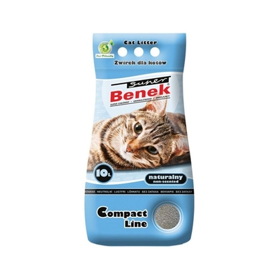 Product Αμμος Γάτας Certech Super Benek Compact Natural - Clumping 10 l base image