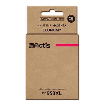 Product Μελάνι συμβατό Actis KH-953MR for HP printer; HP 953XL F6U17AE Standard; 25 ml; magenta - New Chip base image