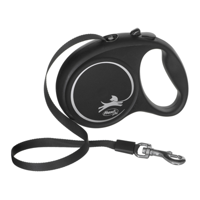 Product Λουράκι σκύλου Πτυσσόμενο Flexi Black Design M 5 m Dog Retractable lead base image