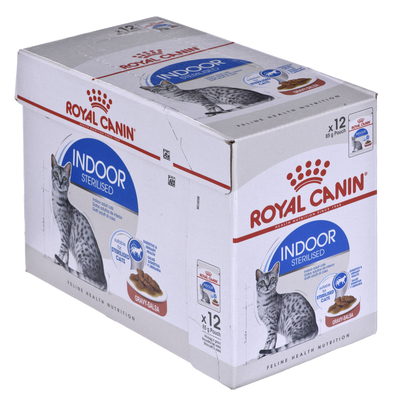 Product Υγρή Τροφή Γάτας Royal Canin Indoor Sterilized 12x 85g base image