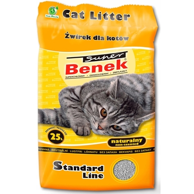 Product Αμμος Γάτας Super Benek Compact Natural 25L Active base image