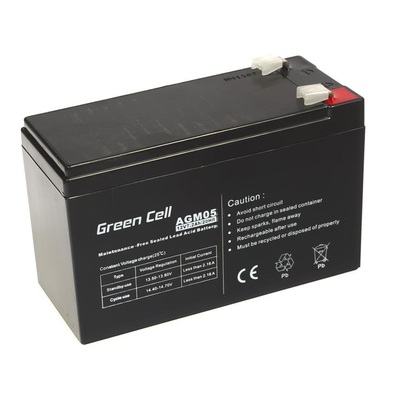 Product Μπαταρία UPS Green Cell AGM05 Sealed Lead Acid (VRLA) 12 V 7.2 Ah base image