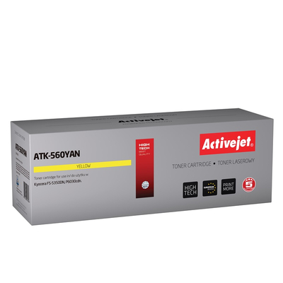 Product Toner συμβατό Activejet ATK-560MAN for Kyocera printer; Kyocera TK-560M Premium; 10000 pages; yellow base image