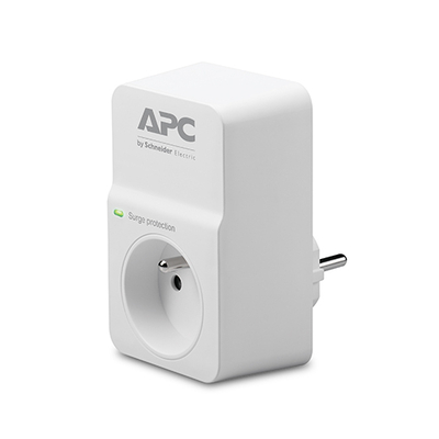 Product Αντάπτορας με προστασία υπέρτασης APC SurgeArrest 1 White 230 V base image