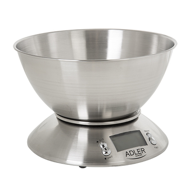 Product Ζυγαριά Κουζίνας Adler AD 3134 Electronic Stainless steel Round base image