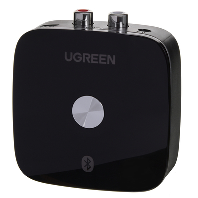 Product Bluetooth Adapter 5.0 Receiver Ugreen 2x RCA, 3.5mm jack, aptX black base image