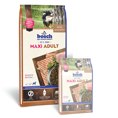 Product Ξηρά Τροφή Σκύλων Bosch MAXI ADULT 3 kg base image