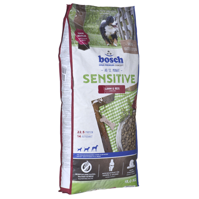 Product Ξηρά Τροφή Σκύλων Bosch SENSITIVE WITH LAMB & RICE base image