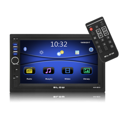 Product Ηχοσύστημα Αυτοκινήτου Blow Radio AVH-9810 2DIN 7" base image