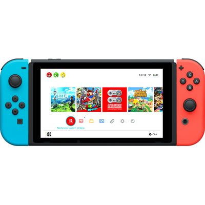 Product Κονσόλα Nintendo Switch V2 2019 15.8 cm (6.2") 32 GB Wi-Fi Black, Blue, Red base image