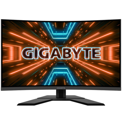 Product Monitor 31.5" Gigabyte G32QC A 80cm 2560 x 1440 pixels 2K Ultra HD LED Black base image