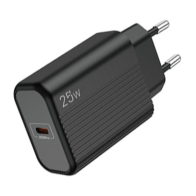 Product Φορτιστής Πρίζας Lamtech FAST Charger Type-C PD25W Black base image