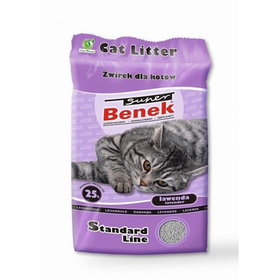 Product 'Αμμος Γάτας Certech Super Benek Standard Lavender - Clumping 25 l (20 kg) base image