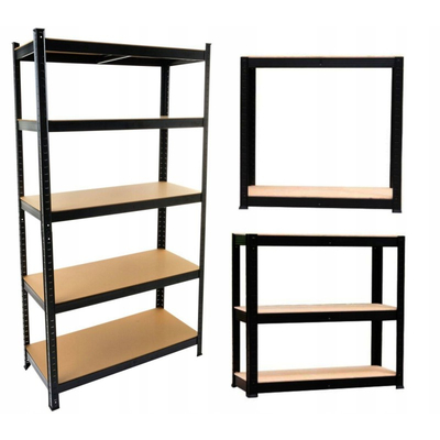 Product Ράφι Αποθήκευσης Topeshop P9030 Black garden tool storage Freestanding Galvanized steel, MDF base image