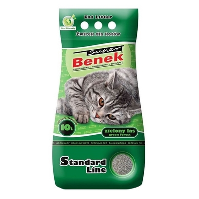 Product 'Αμμος Γάτας SUPER BENEK STANDARD Bentonite grit Green forest 10 l base image