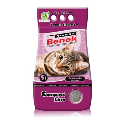 Product 'Αμμος Γάτας Certech Super Benek Compact Lavender - Clumping 5 l base image