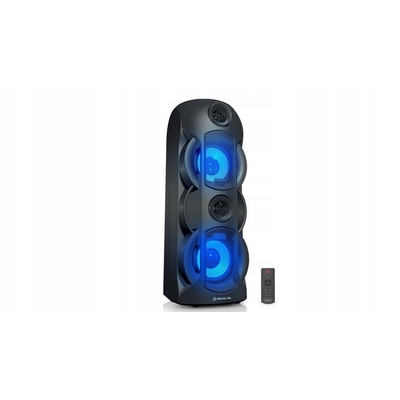 Product Karaoke Real-El X-787 Bluetooth Wireless with RGB Backlight, 80 W black base image