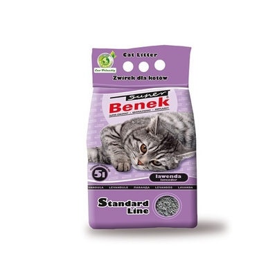Product 'Αμμος Γάτας Certech Super Benek Standard Lavender - Clumping 5 l base image