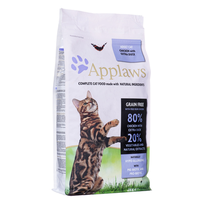 Product Ξηρά Τροφή Γάτας Applaws Cat Adult Chicken and Duck 2 kg base image