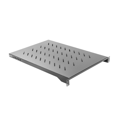 Product Ράφι Για Καμπίνα Δικτύου Lanberg FOR 19'' 1000MM (1U, 483 X 750MM max.load 15KG, 4 POINT MOUNTING) Black RAL9004 base image