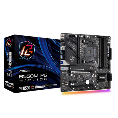 Product Motherboard Asrock B550M PG Riptide base image