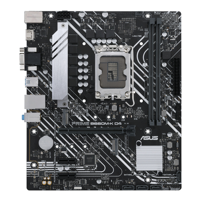 Product Motherboard Asus PRIME B660M-K D4 Intel B660 LGA 1700 micro ATX base image