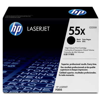 Product Toner HP 55X High Yield Black Original LaserJet base image